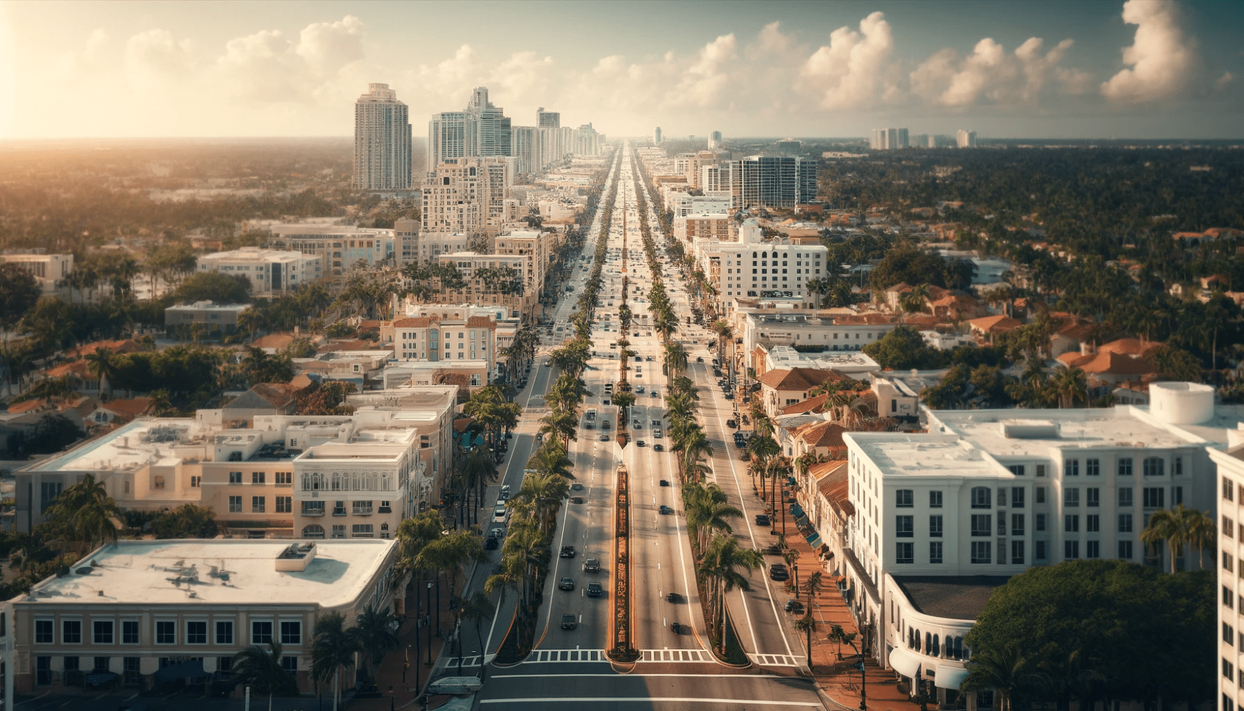 How long is Las Olas Blvd?